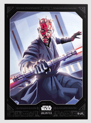 Star Wars Unlimited Art Sleeves - Darth Maul - Legends of the Force